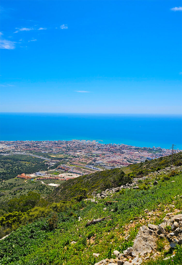 Views from the cable car in Benalmádena Costa del Sol